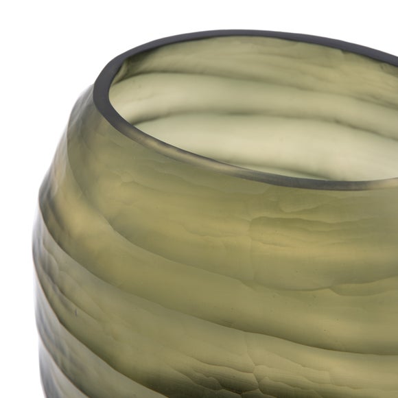 Sintra Hand Blown Carved Glass Vase, product image 21
