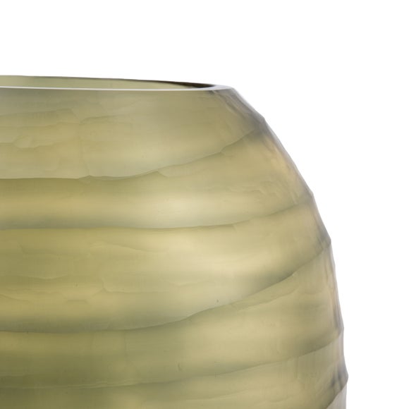 Sintra Hand Blown Carved Glass Vase, product image 22