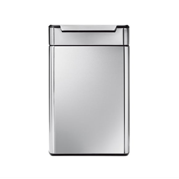 Simplehuman 2424L Stainless Steel Touch Bar Recycling Bin