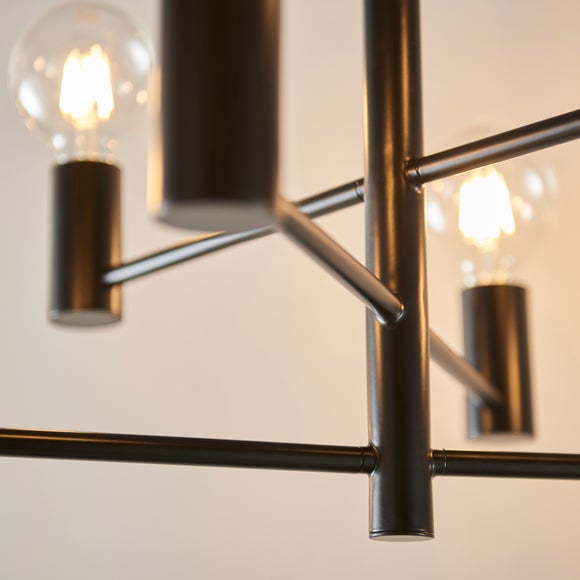 Return - Vogue Forsan 6 Light Semi Flush Ceiling Light