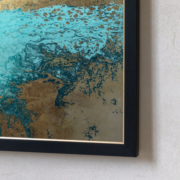 Cedar & Sage Lagoon Framed Canvas