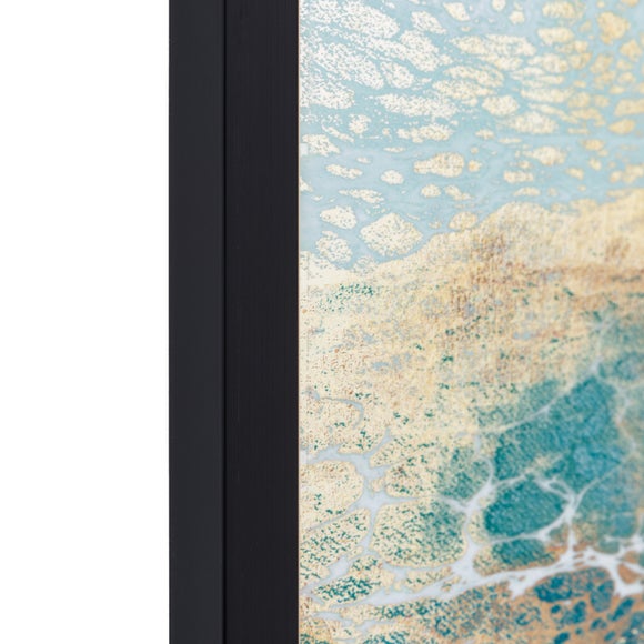 Cedar & Sage Lagoon Framed Canvas