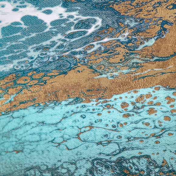 Cedar & Sage Lagoon Framed Canvas