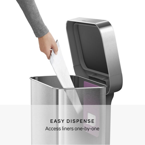 Simplehuman 45L Stainless Steel Pedal Bin, product image 5