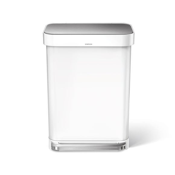 Simplehuman 55L Stainless Steel Rectangular Bin, product image 10