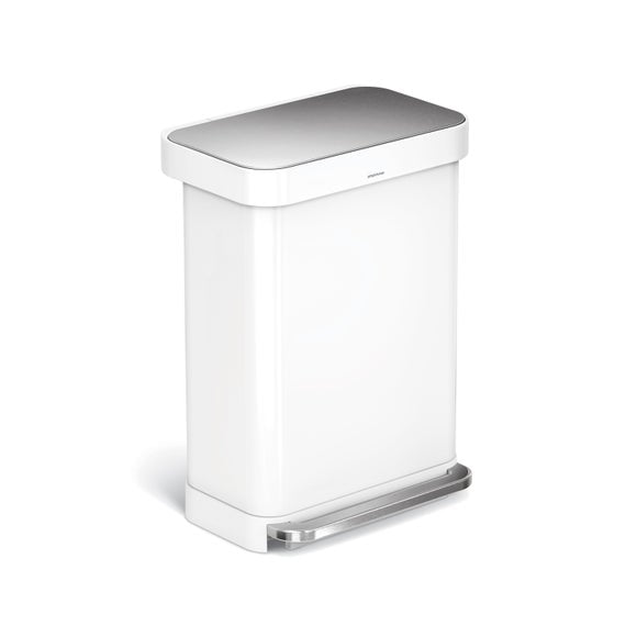 Simplehuman 55L Stainless Steel Rectangular Bin, product image 11