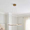 Puddle Linked Hoop 3 Light Adjustable LED Ceiling Light
