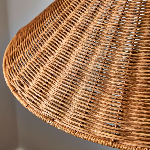 Ruri Boho Rattan Floor Lamp