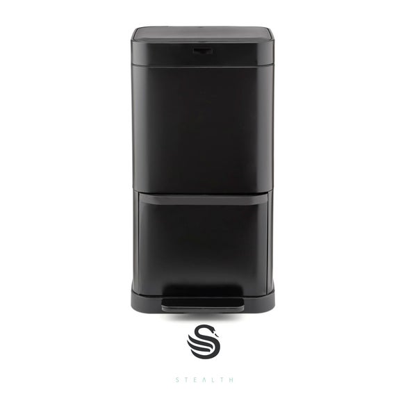 Swan 70L Dual Recycling Sensor Bin