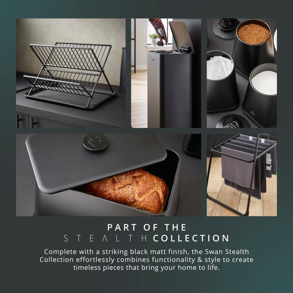 Swan 70L Dual Recycling Sensor Bin