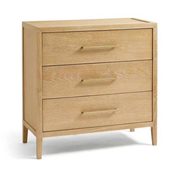 Holden 3 Drawer Chest, Oak