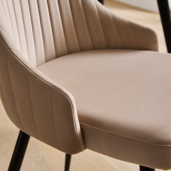 Shea Set of 2 Dining Chairs, Velvet, product image 10