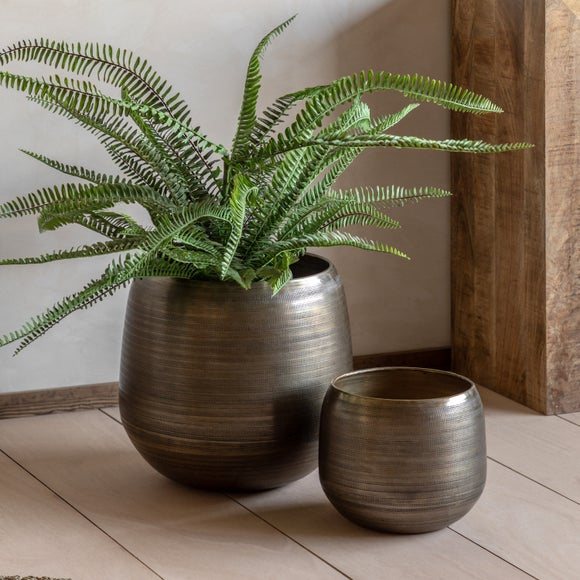 Cedar & Sage Set of 2 Chatai Plant Pots, product image 7