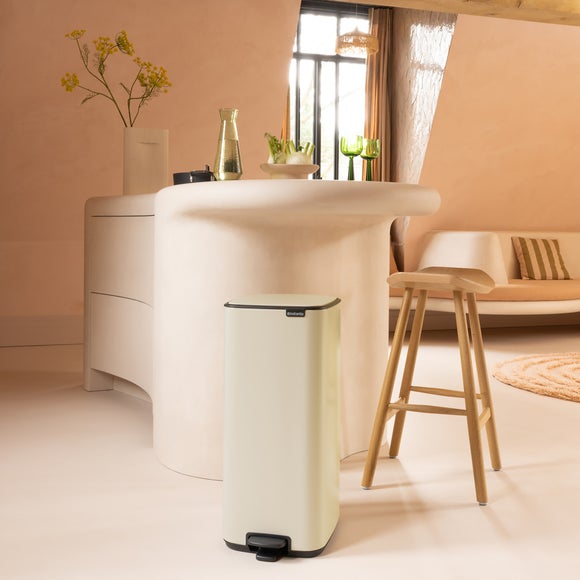 Brabantia Bo 30L Steel Pedal Bin with Inner Bucket, product image 1
