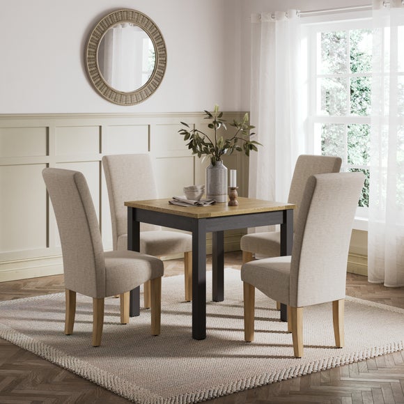 Olney Compact 4 Seater Square Dining Table, product image 1