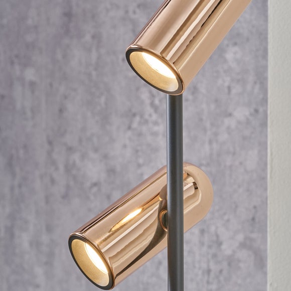 Pacific Lifestyle Xena 2 Light Adjustable LED Floor Lamp