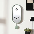 Interval Mid-Century Cuckoo Wall Clock With Pendulum