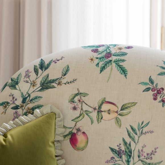 Petit Botanical Orchard Print Occasional Armchair
