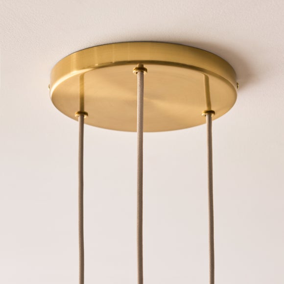 Harnell 3 Light Adjustable Cluster Ceiling Light