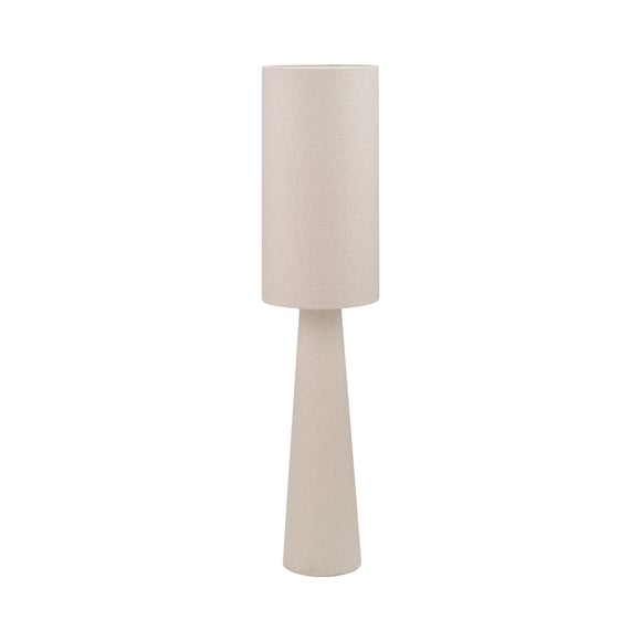 Pacific Lifestyle Mirissa Slubby Handloom Fabric Floor Lamp