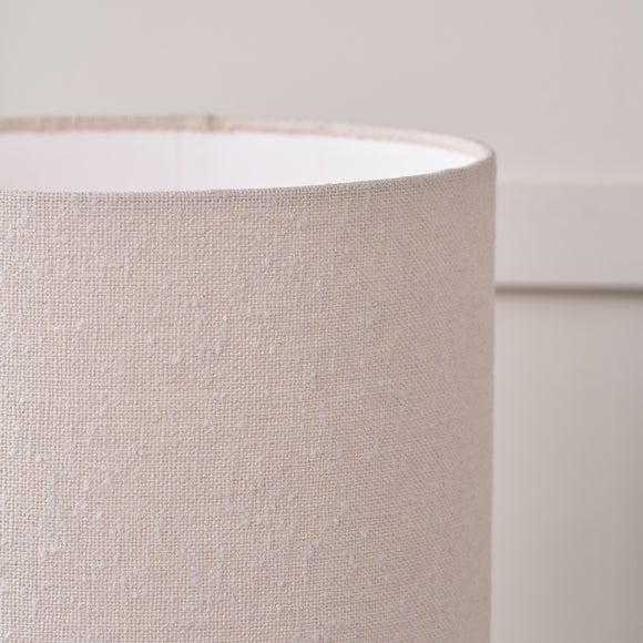 Pacific Lifestyle Mirissa Slubby Handloom Fabric Floor Lamp