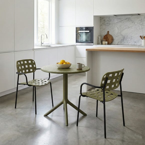 Bergen Round Bistro Table with 2 Karin Armchairs, product image 17