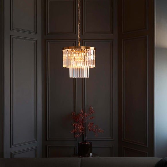 Vogue Corinne 4 Light Adjustable Pendant Light