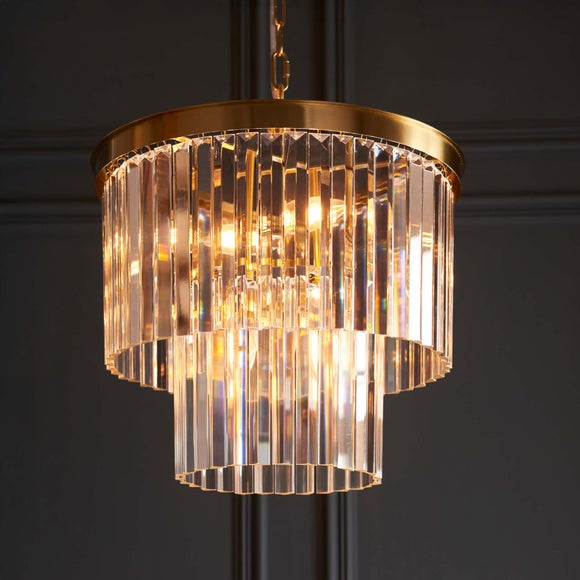 Vogue Corinne 4 Light Adjustable Pendant Light