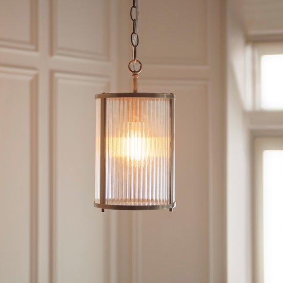 Vogue Hadley Ribbed Adjustable Pendant Light