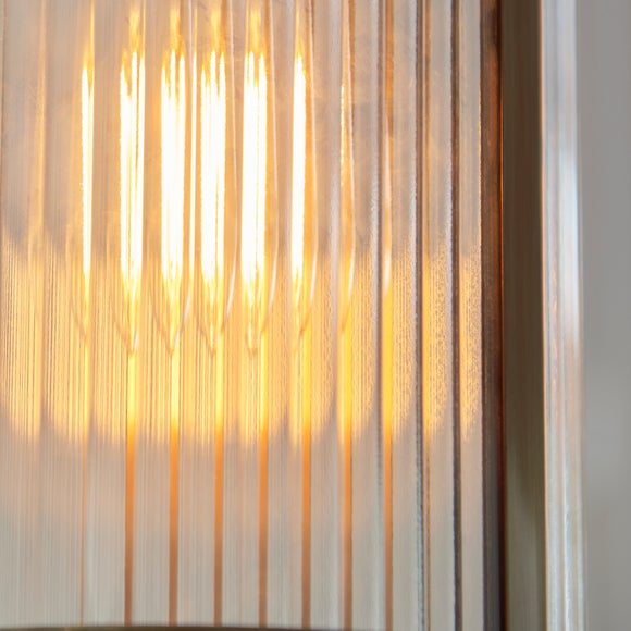 Vogue Hadley Ribbed Adjustable Pendant Light