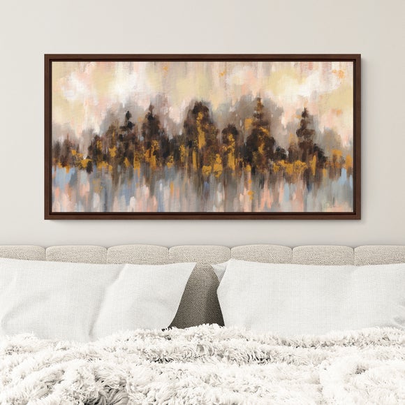 Artko Blushing Forest by Silvia Vassileva Framed Print
