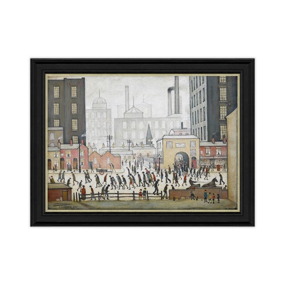 Artko Coming from the Mill by L.S Lowry Framed Print