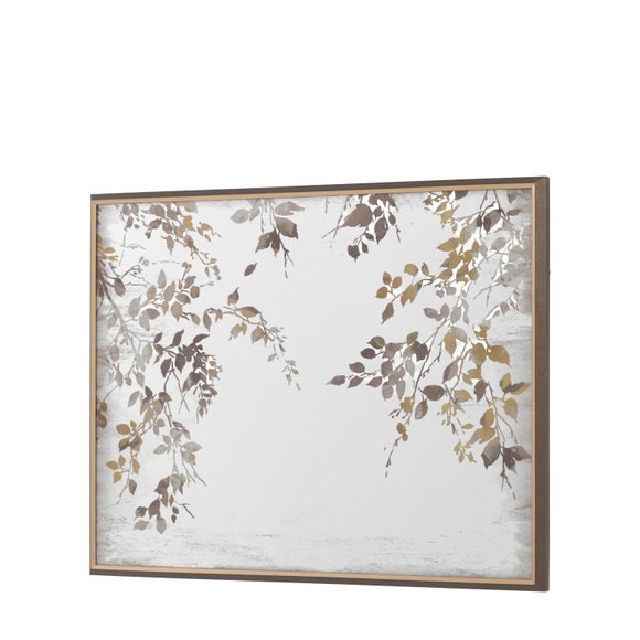 Cedar and Sage Oriental Garden Mirror Framed Wall Art
