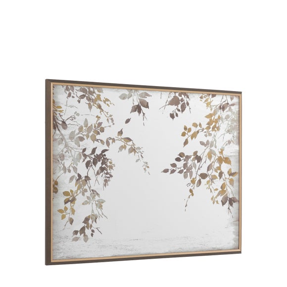 Cedar and Sage Oriental Garden Mirror Framed Wall Art