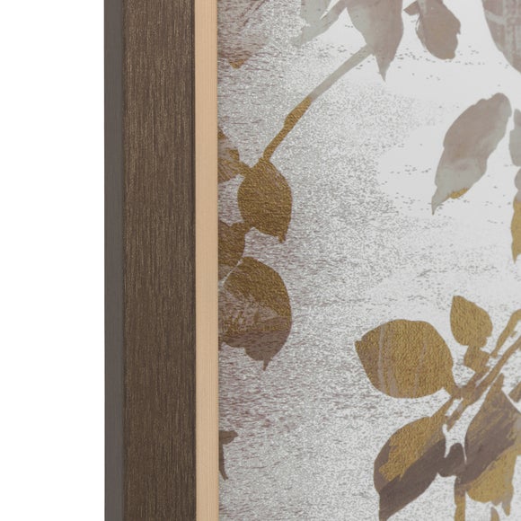 Cedar and Sage Oriental Garden Mirror Framed Wall Art