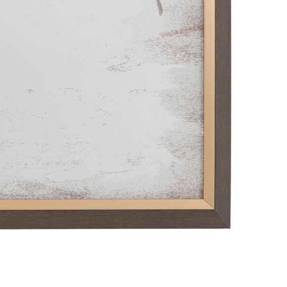 Cedar and Sage Oriental Garden Mirror Framed Wall Art